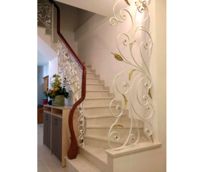 Cầu thang sắt nghệ thuật Châu Âu MDSCA08